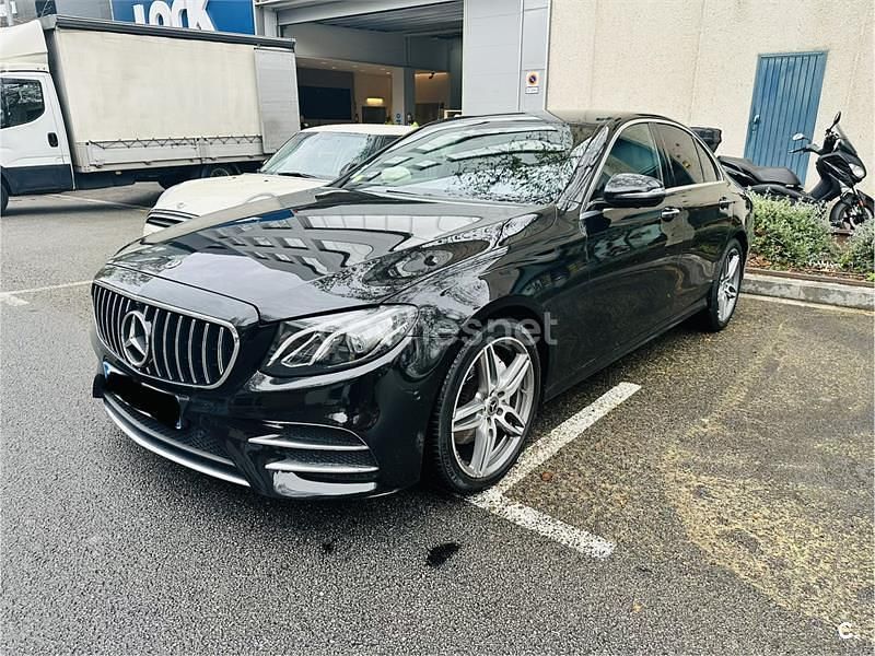 Usado Mercedes E220 194 CV (142 kW) 2017 Negro Berlina