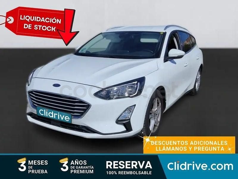 Usado Ford Focus Trend 120 CV (88 kW) 2021 Blanco Familiar