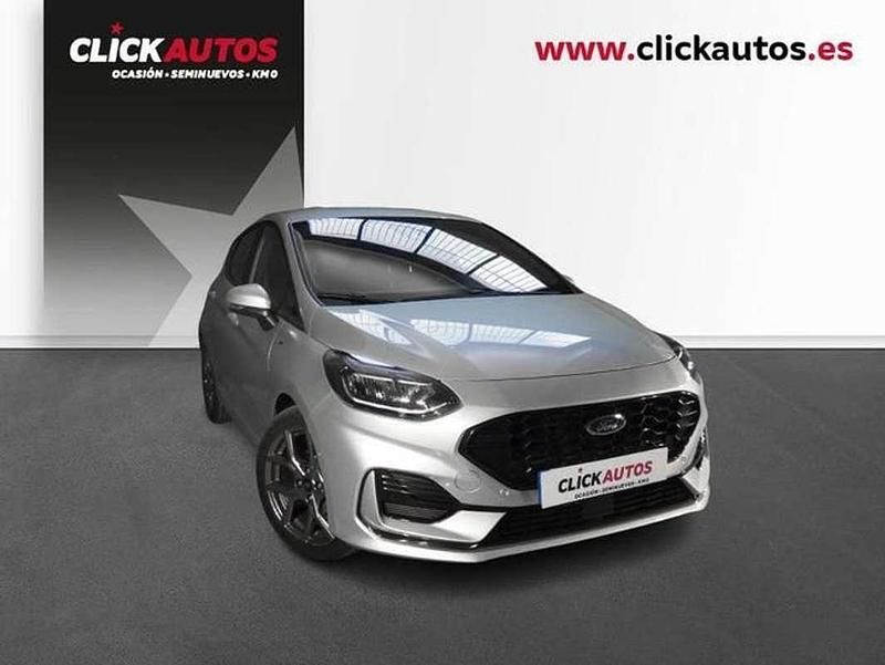 Usado Ford Fiesta ST-Line 126 CV (92 kW) 2022 Plateado Utilitario