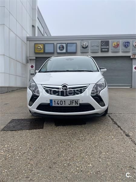 Blanco Usado 2015 Opel Zafira Tourer Excellence Monovolumen | 9600 € (Precio justo) - Imagen 1/4