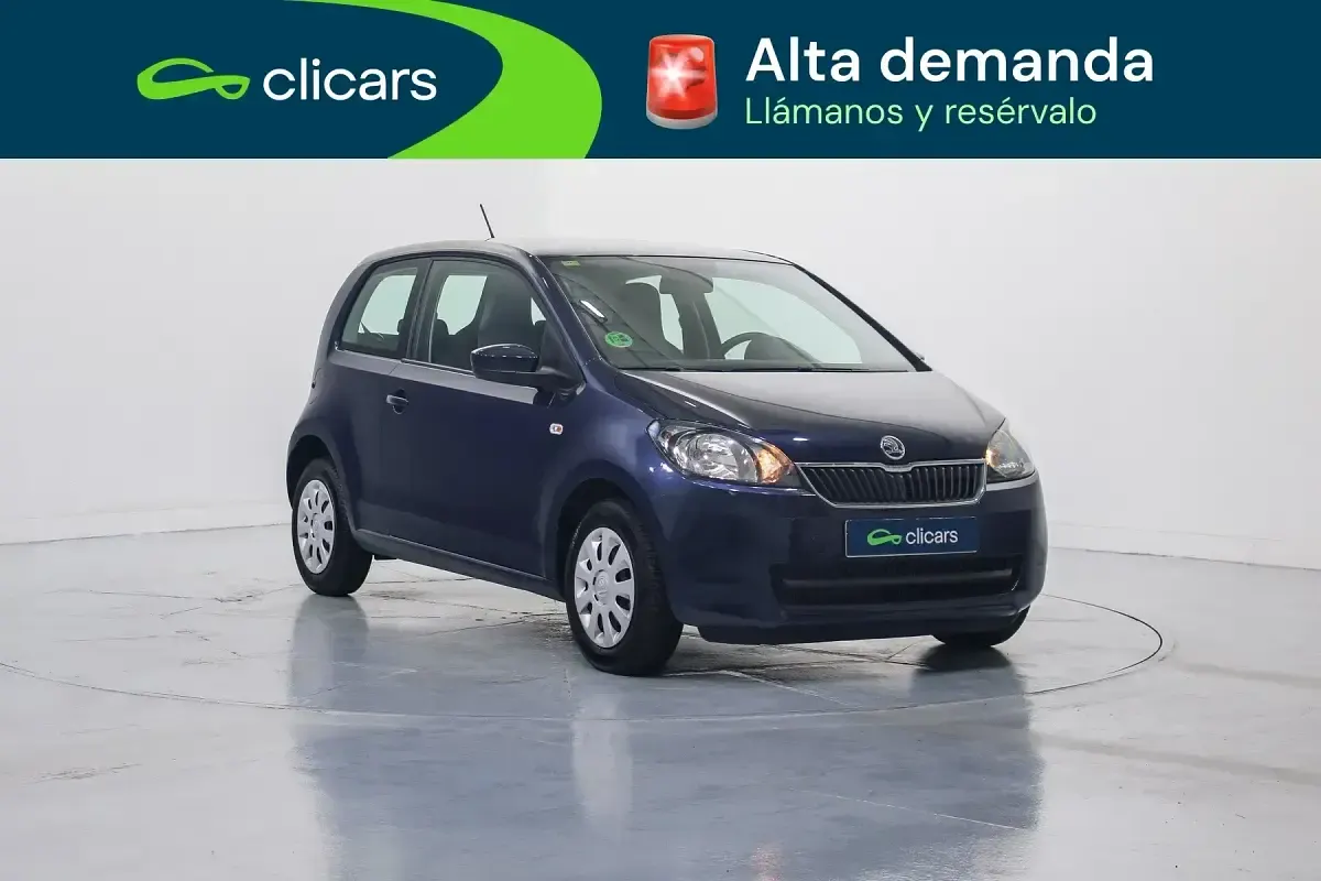 Usado Skoda Citigo Ambition 60 CV (44 kW) 2015 Azul Utilitario