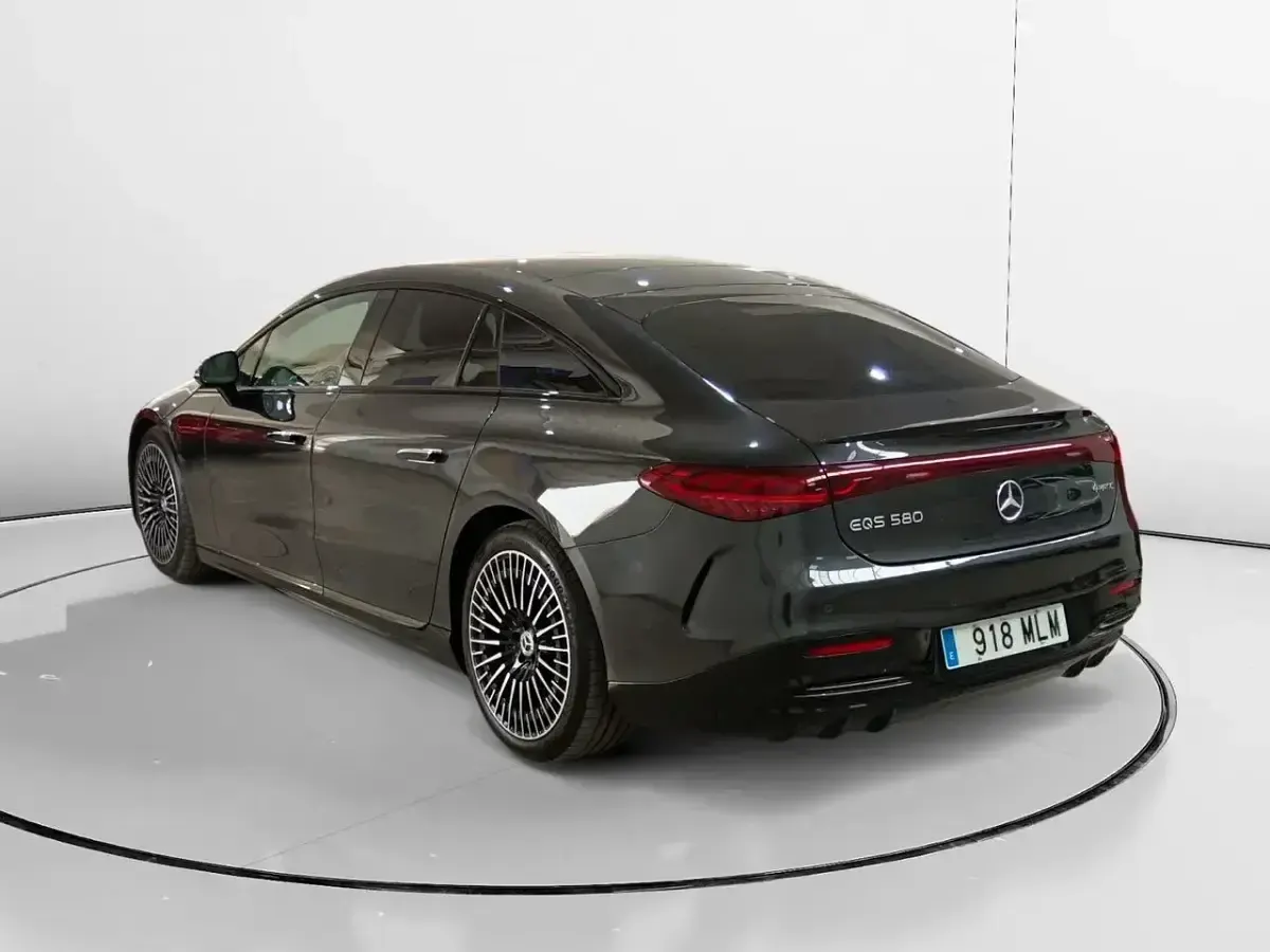 Usado Mercedes EQS580 384 kW (523 CV) 2023 Gris Berlina