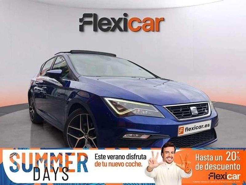 Azul Usado 2017 Seat Leon ST FR Familiar | 11.790 € (Precio justo) - Imagen 1/4