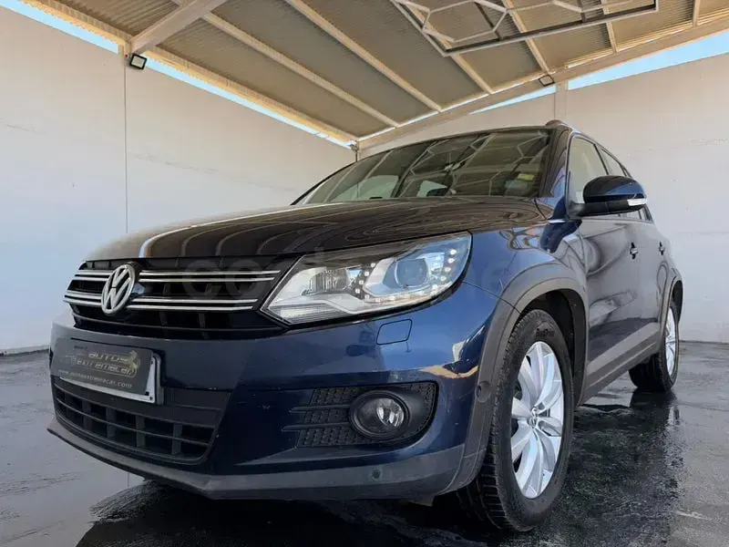 Usado VW Tiguan 140 CV (102 kW) 2014 Azul SUV