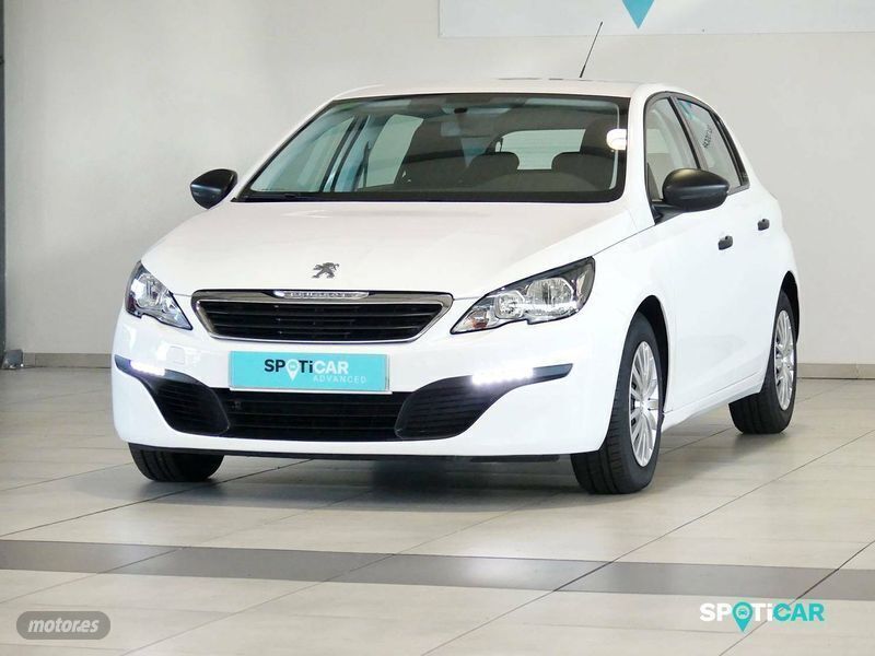 Usado Peugeot 308 Access 100 CV (73 kW) 2017 Blanco Utilitario