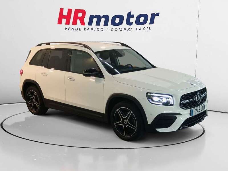 Blanco Usado 2021 Mercedes GLB200 AMG line SUV | 32.890 € (Super precio) - Imagen 1/4