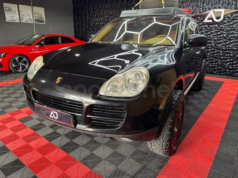 Usado Porsche Cayenne S 340 CV (250 kW) 2005 Negro SUV