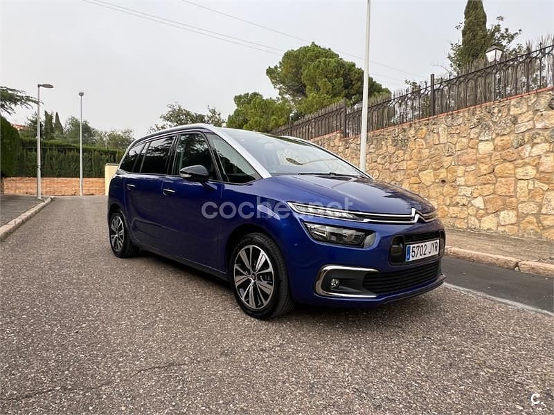 Usado Citroën Grand C4 Picasso Feel 120 CV (88 kW) 2017 Azul Monovolumen