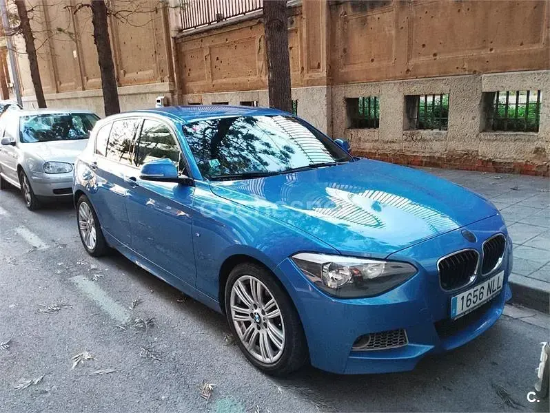 Usado BMW 116 M Sport 136 CV (100 kW) 2013 Azul Utilitario