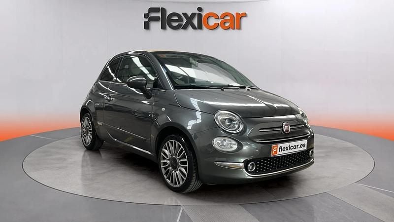 Usado Fiat 500 69 CV (50 kW) 2017 Gris Descapotable