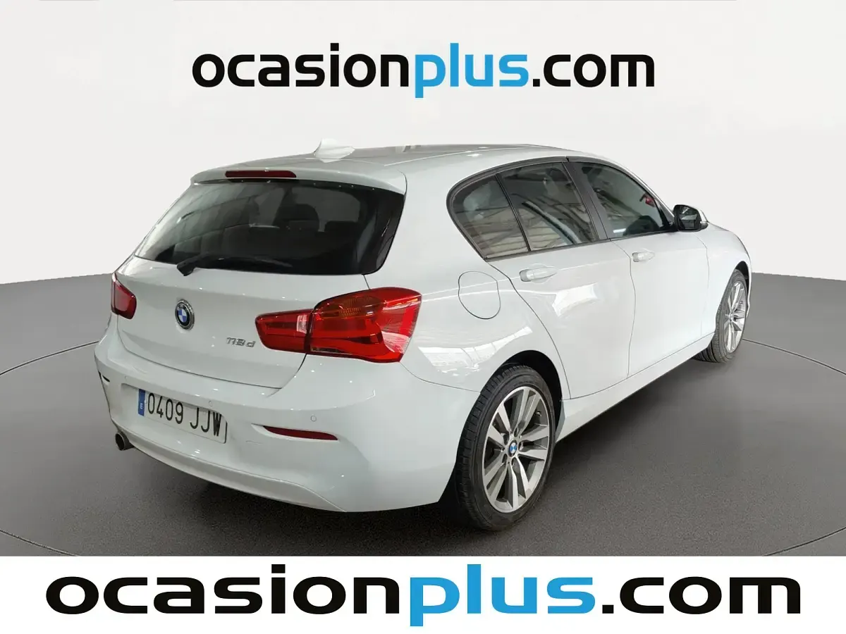 Usado BMW 118 150 CV (110 kW) 2015 Blanco Utilitario