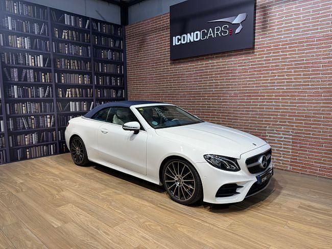 Usado Mercedes E220 194 CV (142 kW) 2018 Blanco Descapotable