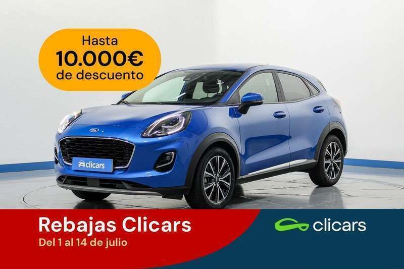 Azul Usado 2023 Ford Puma Titanium SUV | 16.190 € (Super precio) - Imagen 1/4
