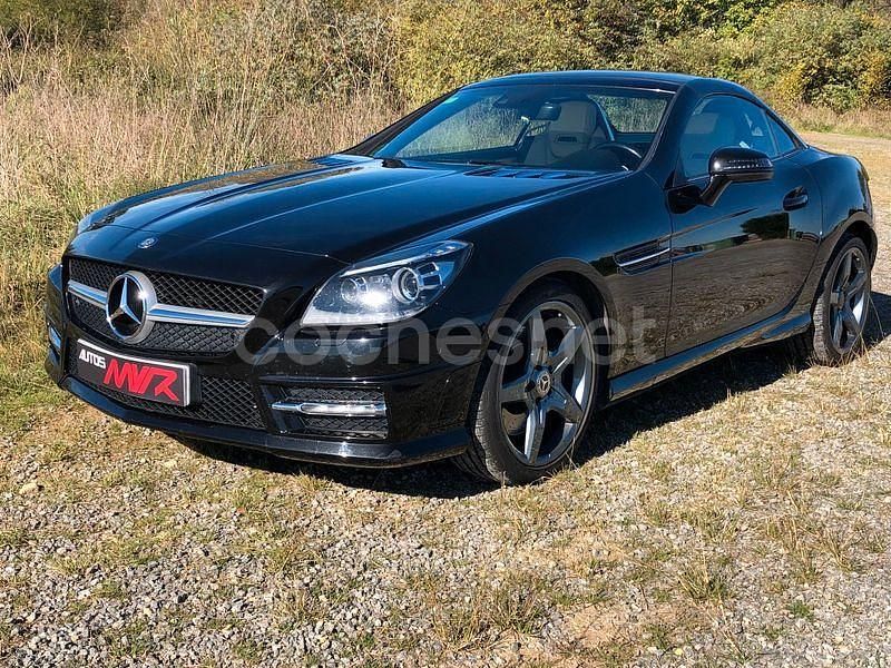 Usado Mercedes SLK250 204 CV (150 kW) 2011 Negro Descapotable