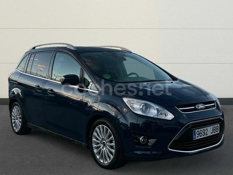 Azul Usado 2014 Ford Grand C-Max Monovolumen | 9990 € (Un poco caro) - Imagen 1/4