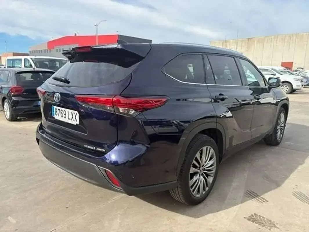 Usado Toyota Highlander Advance 246 CV (180 kW) 2022 Azul SUV