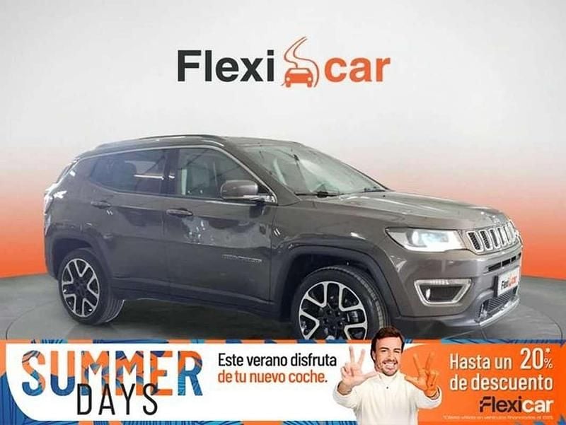 Gris Usado 2020 Jeep Compass Limited SUV | 14.790 € (Precio justo) - Imagen 1/4