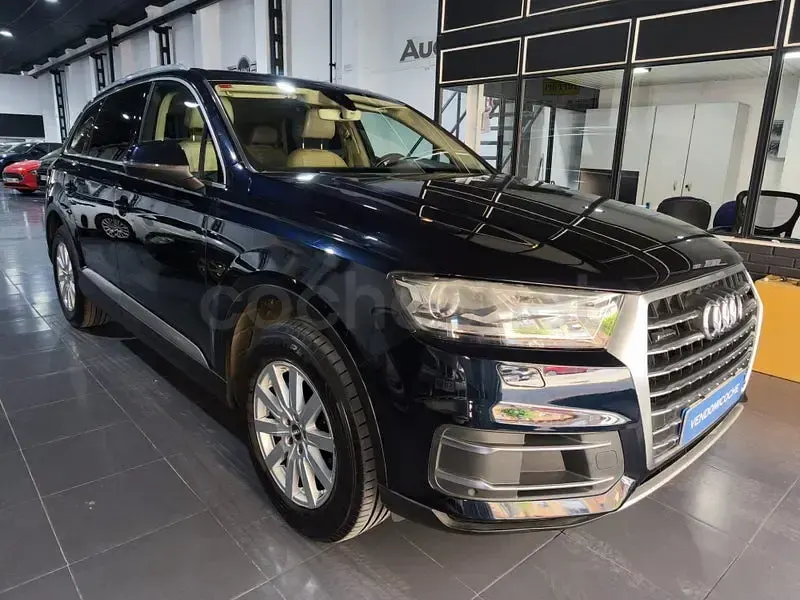 Usado Audi Q7 218 CV (160 kW) 2017 Azul SUV