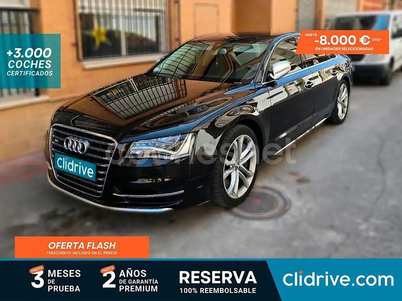 Usado Audi A8 Ambiente 520 CV (382 kW) 2012 Negro Berlina