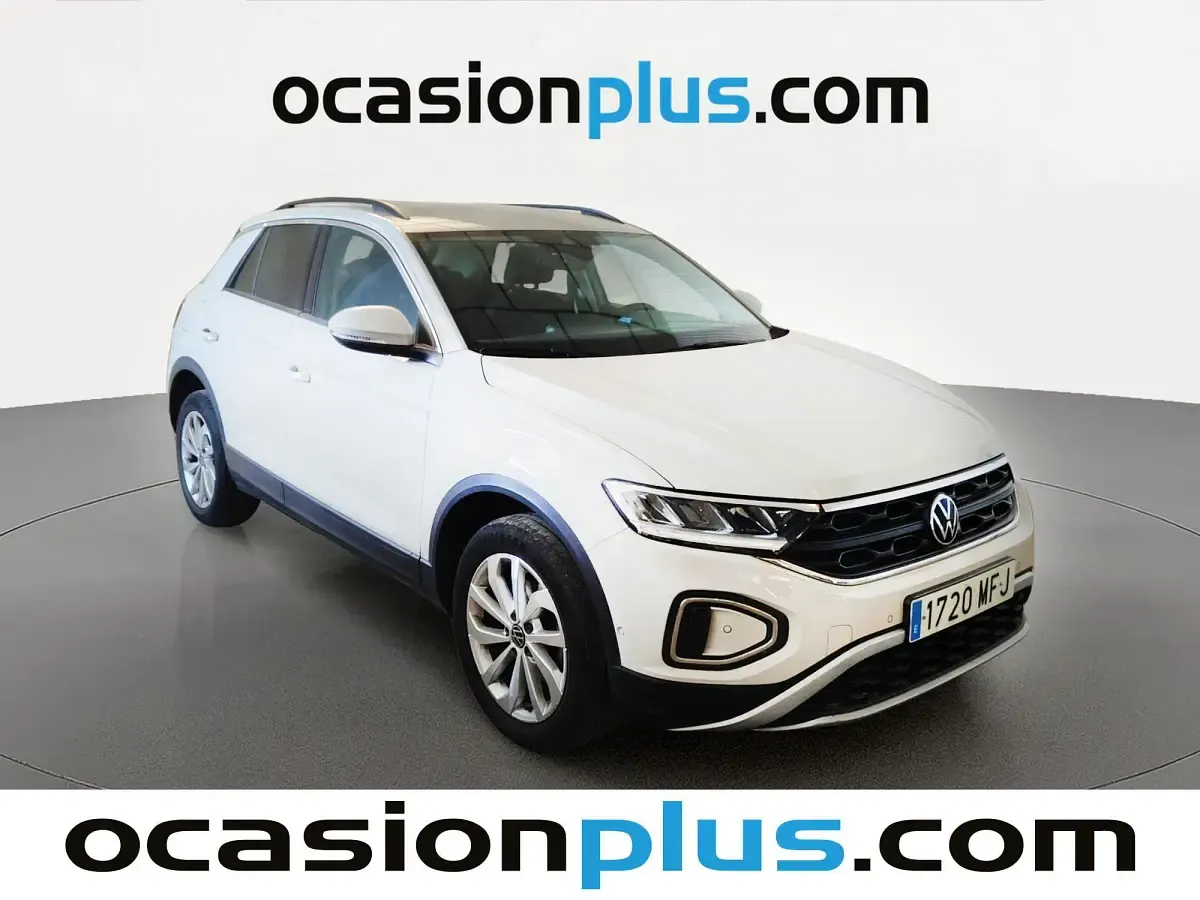 Usado VW T-Roc Life 150 CV (110 kW) 2023 Blanco SUV