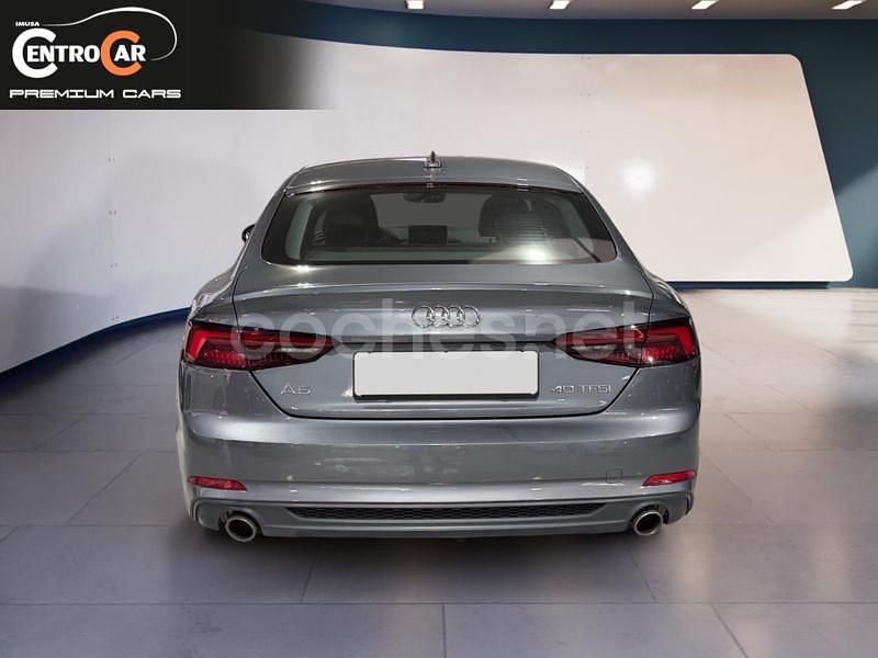 Usado Audi A5 Sportback Ambiente 190 CV (139 kW) 2019 Gris / plata Utilitario
