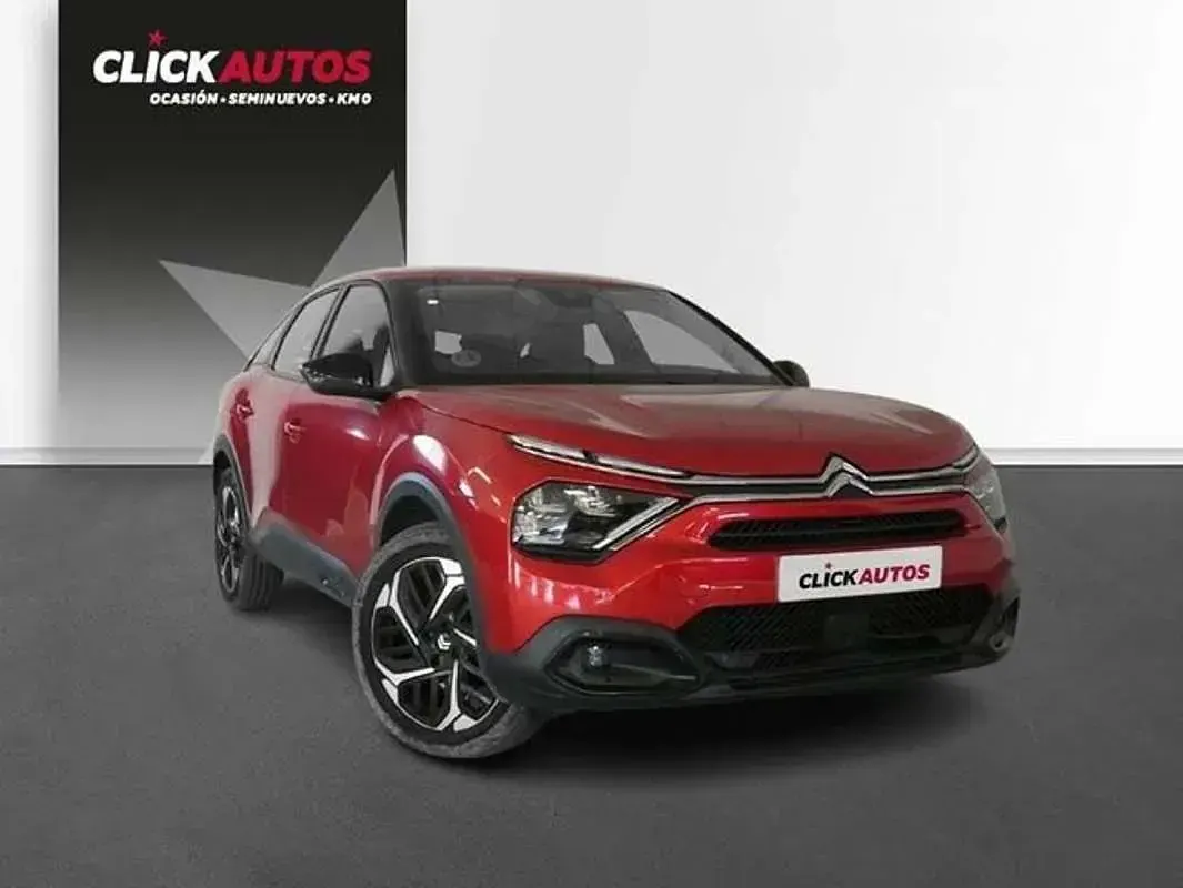 Usado Citroën C4 Feel 131 CV (96 kW) 2023 Rojo Utilitario