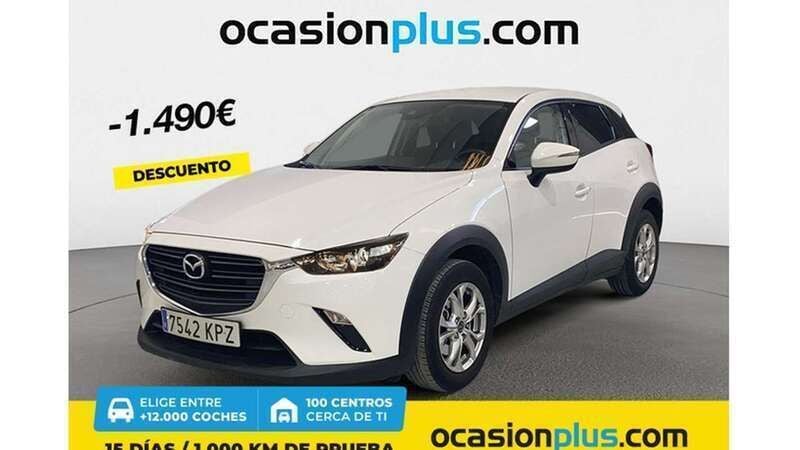 Blanco Usado 2018 Mazda CX-3 SUV | 14.537 € (Buen precio) - Imagen 1/4