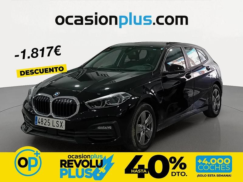 Usado BMW 116 116 CV (85 kW) 2021 Negro Utilitario