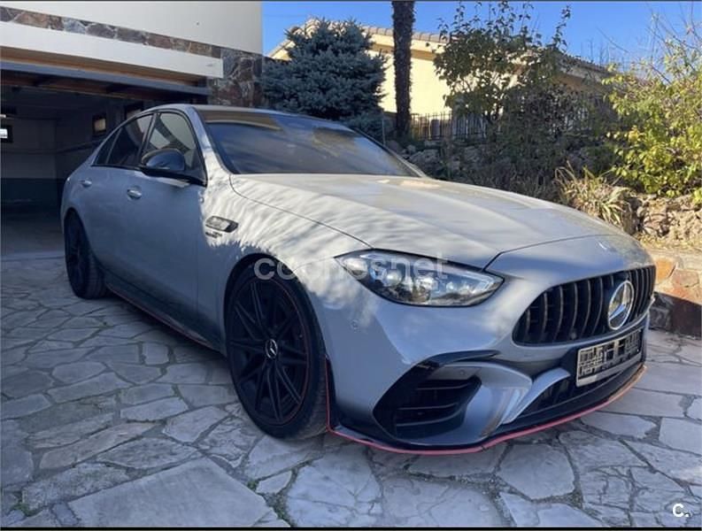 Usado Mercedes C63S AMG 680 CV (500 kW) 2024 Gris / plata Berlina
