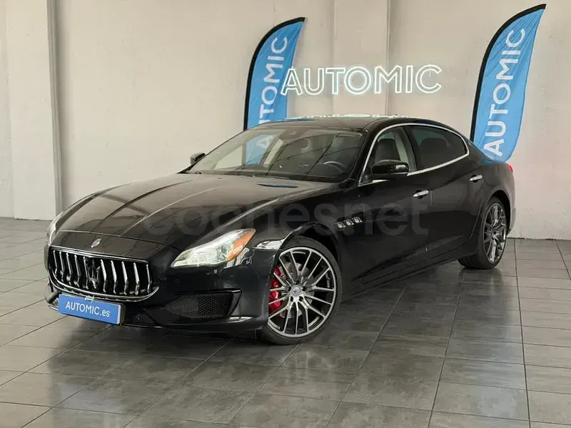 Usado Maserati Quattroporte 430 CV (316 kW) 2017 Negro Berlina
