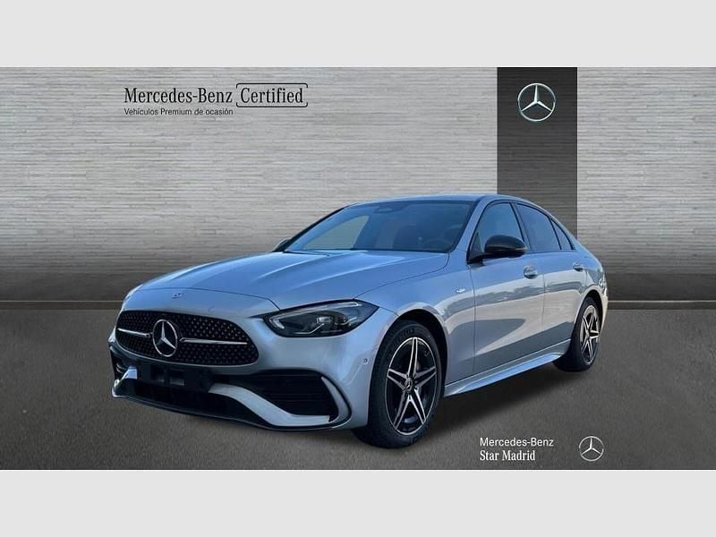 Usado Mercedes C300e AMG line 313 CV (230 kW) 2025 Gris Berlina
