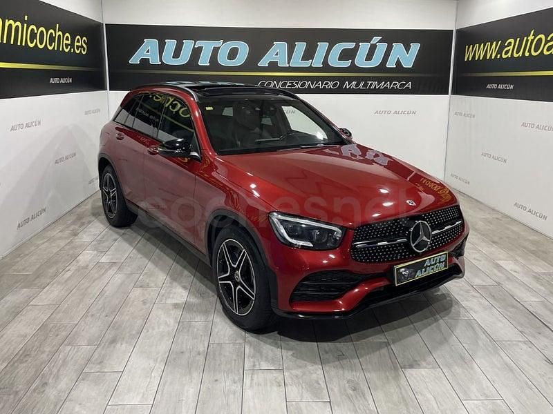 Usado Mercedes GLC300 245 CV (180 kW) 2020 Rojo SUV