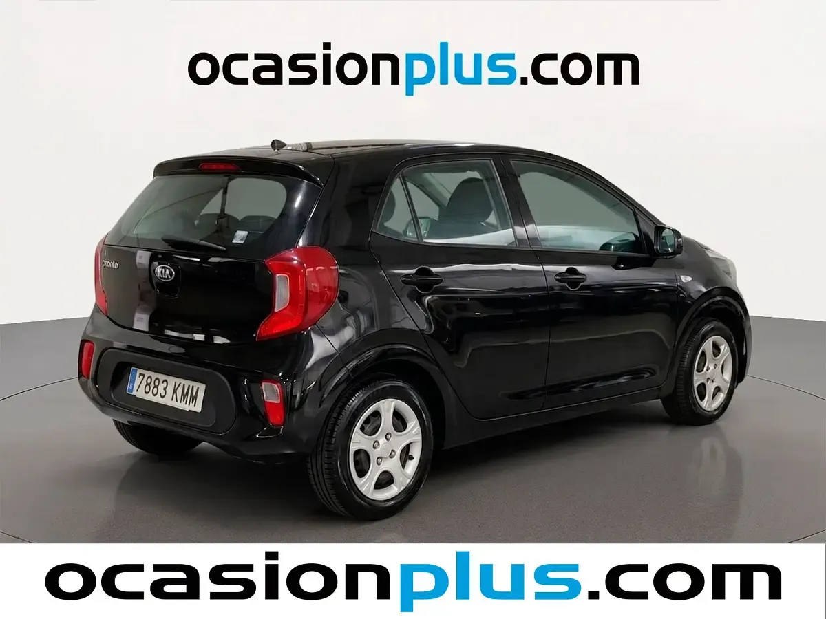 Usado Kia Picanto Plus 67 CV (49 kW) 2018 Negro Utilitario