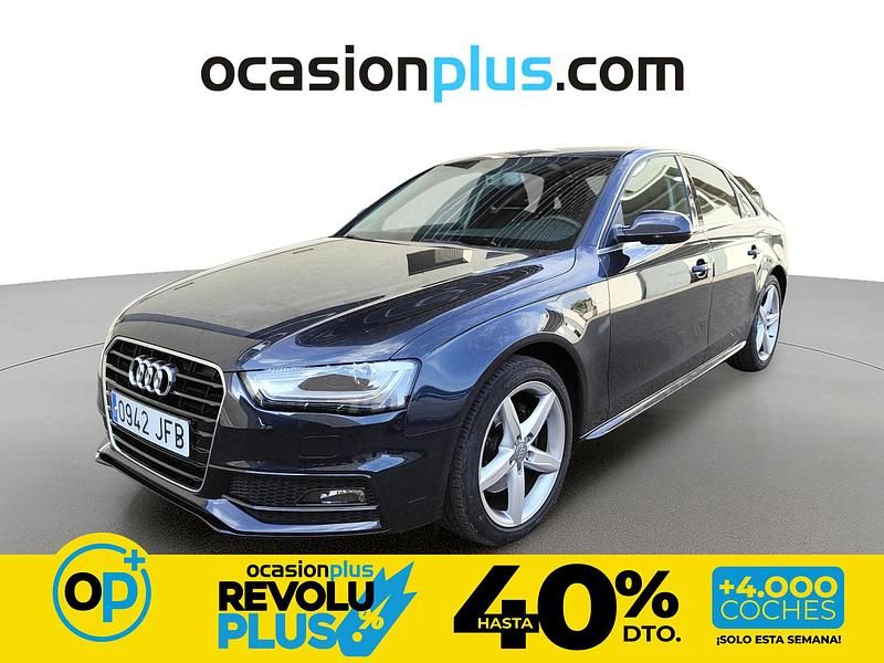 Usado Audi A4 S-Line 170 HP (125 kW) 2015 Azul Sedan
