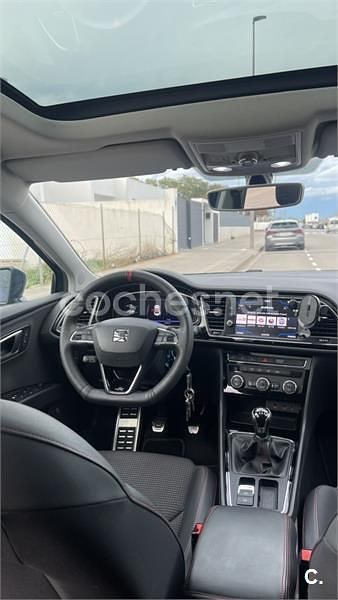 Usado Seat Leon FR 150 CV (110 kW) 2019 Azul Berlina