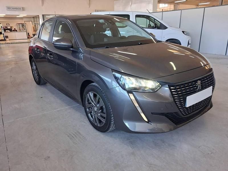 Usado Peugeot 208 Active 100 CV (73 kW) 2021 Gris Utilitario