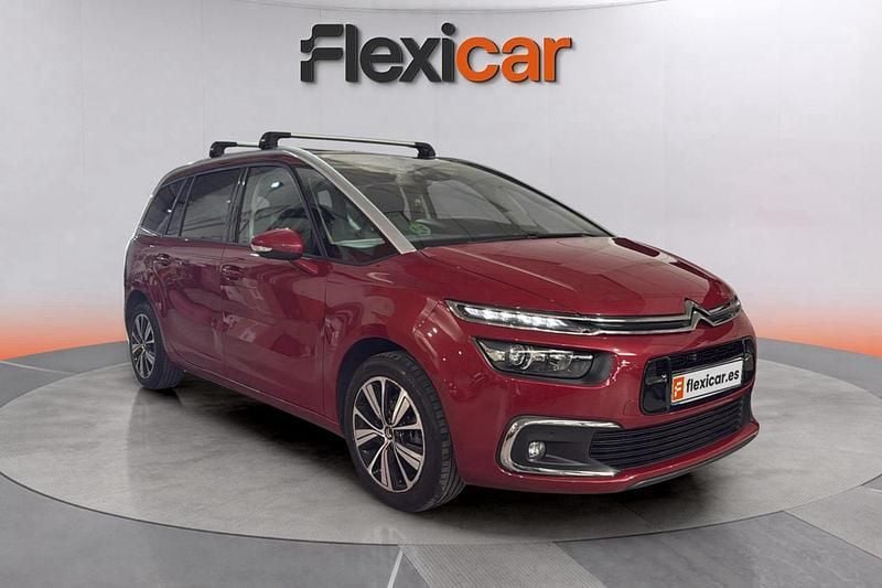 Rojo Usado 2019 Citroën C4 SpaceTourer PureTech Monovolumen | 11.390 € (Precio justo) - Imagen 1/4
