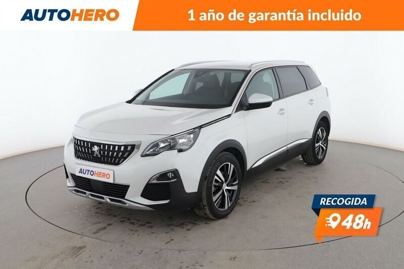 Blanco Usado 2020 Peugeot 5008 Allure Monovolumen | 20.599 € (Precio justo) - Imagen 1/3