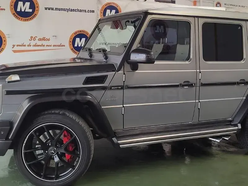 Usado Mercedes G63 AMG 585 CV (430 kW) 2018 Gris / plata SUV