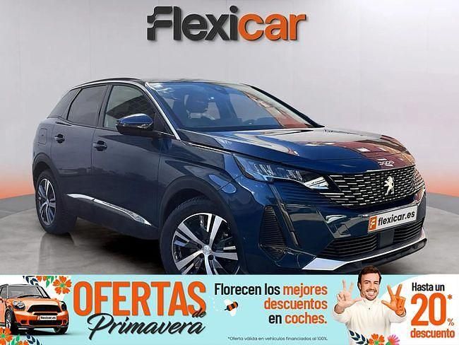 Usado Peugeot 3008 Allure 130 CV (95 kW) 2021 Azul SUV