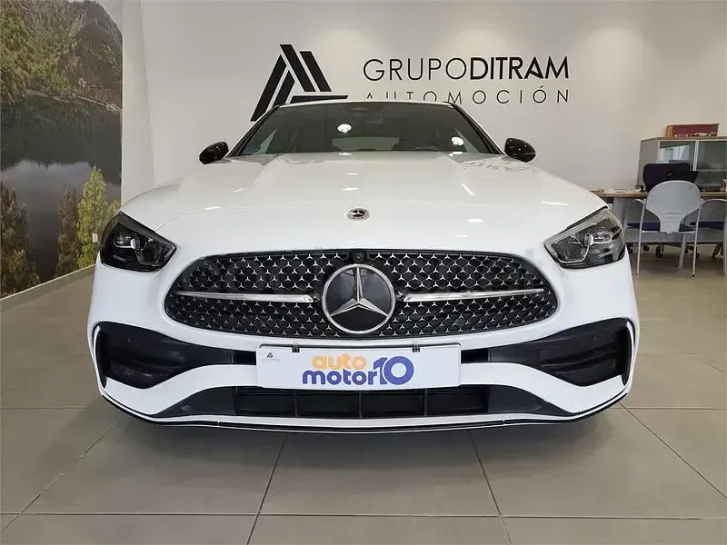 Usado Mercedes C200 163 CV (119 kW) 2023 Blanco Berlina