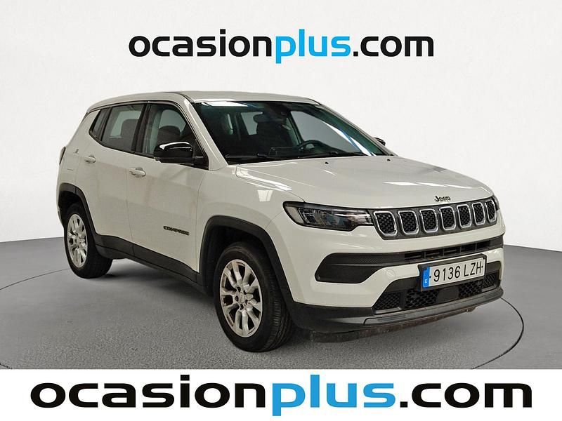Usado Jeep Compass Longitude 130 CV (95 kW) 2022 Negro SUV
