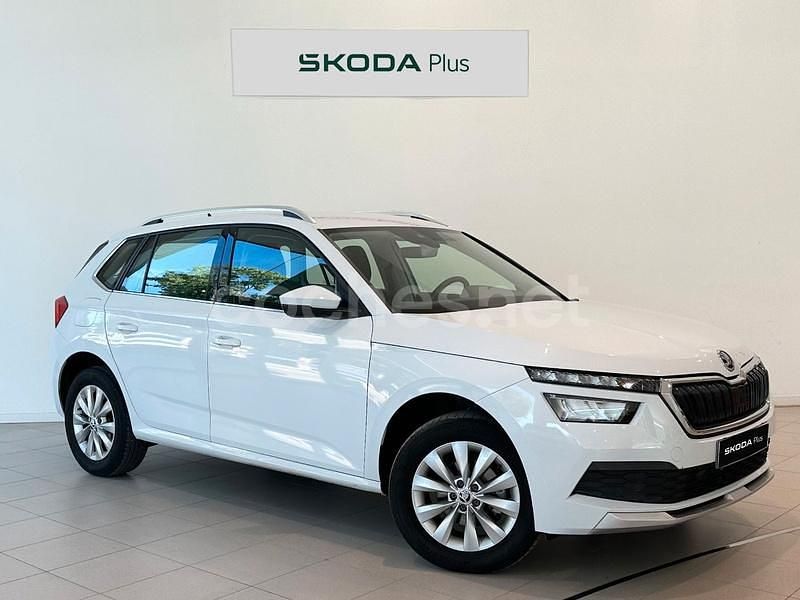 Blanco Usado 2022 Skoda Kamiq Ambition SUV | 16.990 € (Precio justo) - Imagen 1/4