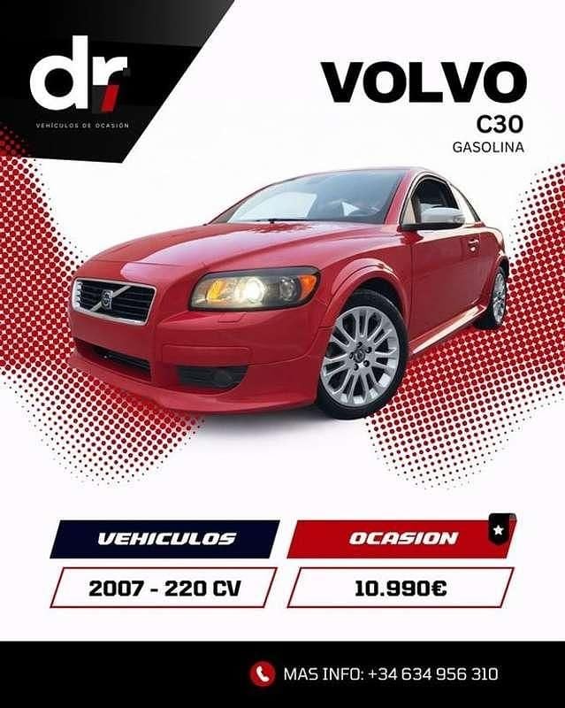 Usado Volvo C30 Summum 230 CV (169 kW) 2007 Rojo Utilitario
