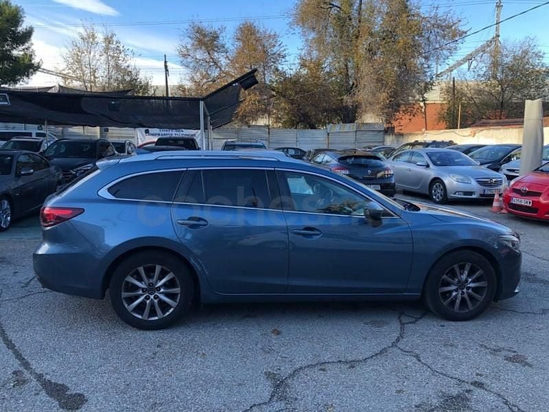 Usado Mazda 6 Style 150 CV (110 kW) 2016 Azul Familiar