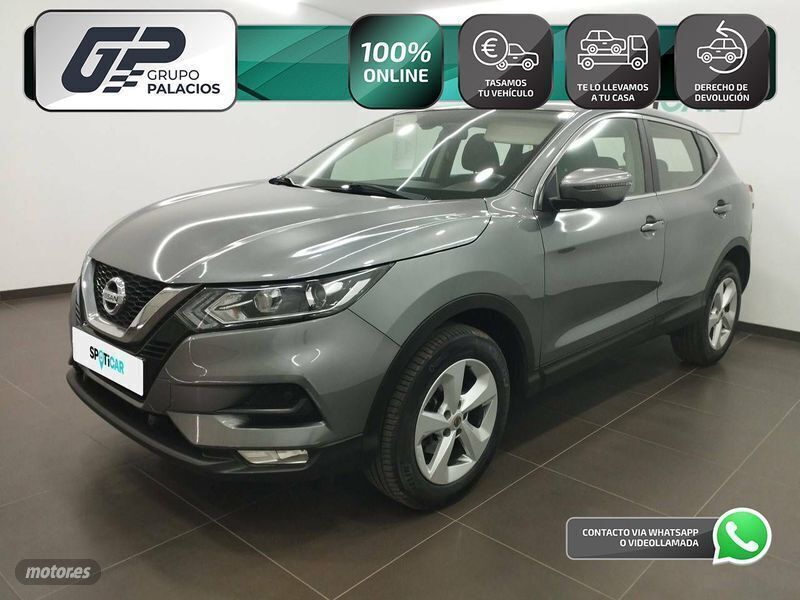 Gris Usado 2020 Nissan Qashqai Acenta SUV | 17.495 € (Precio justo) - Imagen 1/4