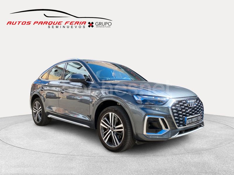 Gris / plata Usado 2023 Audi Q5 Sportback S-Line SUV | 60.990 € (Un poco caro) - Imagen 1/4