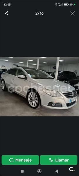 Gris / plata Usado 2009 VW CC Berlina | 9000 € (Precio justo) - Imagen 1/4