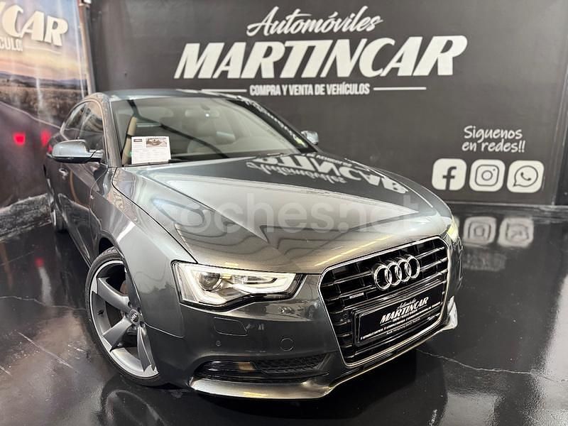 Usado Audi A5 Sportback 272 CV (200 kW) 2013 Gris / plata Utilitario