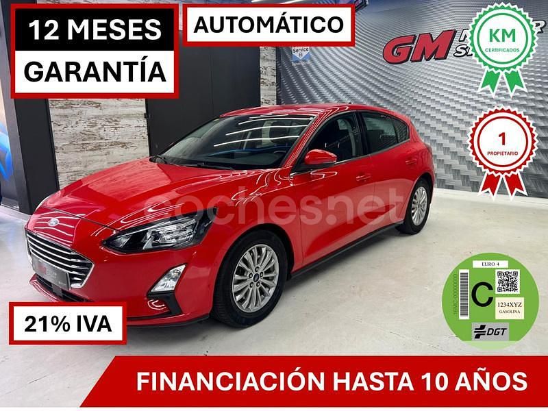 Usado Ford Focus Titanium 150 CV (110 kW) 2020 Rojo Familiar